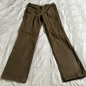 Casual Brown Straight Leg Jeans with Comfortable Fit